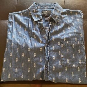 Button up pineapple dress shirt!